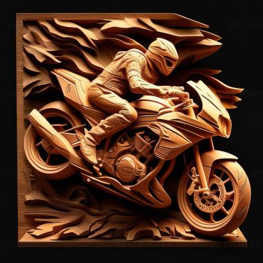 3D модель Suzuki GSF 1200 Bandit (STL)